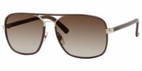 Gucci GG1943/S Sunglasses - 0UZF Dark Chocolate Leather (CC Brown Gradient Lens) - 59mm Gucci GG1943/S Sunglasses - 0UZF Dark Chocolate Leather (CC Brown Gradient Lens) - 59mm