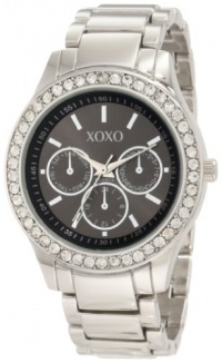 XOXO Women's XO5330 Silver-tone Bracelet With Rhinestones Accent Watch XOXO Women's XO5330 Silver-tone Bracelet With Rhinestones Accent Watch