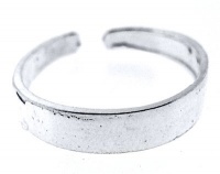 Sterling Silver Toe Ring Antique Plain Sterling Silver Toe Ring Antique Plain