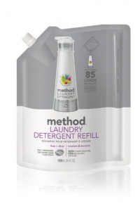 Method Laundry Detergent with Smartclean Tech, 85 Loads, Refill, Free and Clear, 34 Ounce Method Laundry Detergent with Smartclean Tech, 85 Loads, Refill, Free and Clear, 34 Ounce