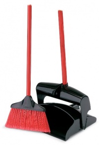 Libman Lobby Broom & Dust Pan (Closed Lid) Libman Lobby Broom & Dust Pan (Closed Lid)