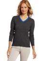 Sofie Women's 100% Cashmere V-Neck Sweater