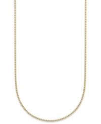 Add a touch of luxury with a simple chain. Giani Bernini's Venetian necklace is crafted in 24k gold over sterling silver. Approximate length: 30 inches. Add a touch of luxury with a simple chain. Giani Bernini's Venetian necklace is crafted in 24k gold over sterling silver. Approximate length: 30 inches.