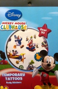 Mickey's Clubhouse Temporary Tattoo Book Party Accessory Mickey's Clubhouse Temporary Tattoo Book Party Accessory
