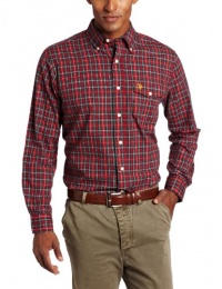 U.S. Polo Assn. Men's Woven Shirt With Small Checkered Pattern U.S. Polo Assn. Men's Woven Shirt With Small Checkered Pattern