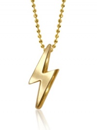 Alex Woo Little Rock Star Yellow Lightening Bolt Pendant Necklace Alex Woo Little Rock Star Yellow Lightening Bolt Pendant Necklace