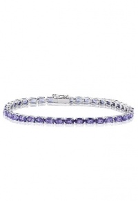 Effy Jewlery Sterling Silver Tanzanite Bracelet, 8.29 TCW