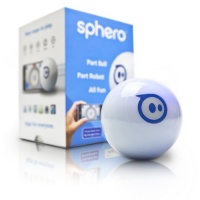 Sphero iOS and Android controlled ball with 20+ Apps for gameplay - Retail Packaging - White Sphero iOS and Android controlled ball with 20+ Apps for gameplay - Retail Packaging - White
