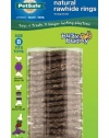 Petsafe Premier Busy Buddy Gnawhide Refill Ring Dog Treats for Bristle and/or Bouncy Bones, Rawhide, Medium