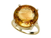 Genuine Citrine Ring by Effy Collection® LIFETIME WARRANTY