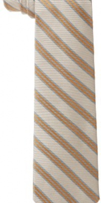 Penguin Men's Trimont Stripe Tie, Tangerine, One Size