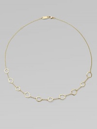 From the Modern Rock Candy Collection. A delicate design featuring 18k gold links that frame this collection.18k gold Length, 16-18 Lobster clasp Imported From the Modern Rock Candy Collection. A delicate design featuring 18k gold links that frame this collection.18k gold Length, 16-18 Lobster clasp Imported