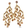 Elegant and Chic Oversized Chandelier Earrings