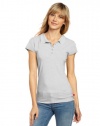 Dickies Girl Juniors Jersey Sleeve Polo Tee