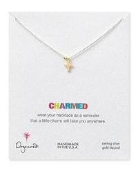 Keep the faith with this gold-dipped cross pendant, accented by a sterling silver chain. Necklace by Dogeared. Keep the faith with this gold-dipped cross pendant, accented by a sterling silver chain. Necklace by Dogeared.