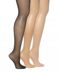 Dress your legs in silky romance with Berkshire's extra-sheer hosiery. The sexy French cut control top brings that extra shot of style. Dress your legs in silky romance with Berkshire's extra-sheer hosiery. The sexy French cut control top brings that extra shot of style.