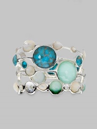 From the Rock Candy Collection. The iconic bangle design, with multi-sized teardrops of faceted mother-of-pearl set in polished sterling silver.Mother-of-pearl Sterling silver Diameter, about 2½ Imported From the Rock Candy Collection. The iconic bangle design, with multi-sized teardrops of faceted mother-of-pearl set in polished sterling silver.Mother-of-pearl Sterling silver Diameter, about 2½ Imported