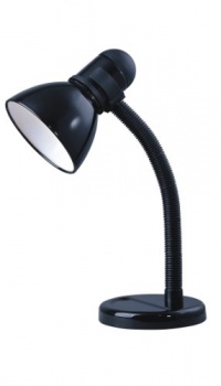 Park Madison Lighting PMD-5614-31 16-1/2-Inch Tall Incandescent Desk Lamp with Adjustable Gooseneck Column, Black Finish Park Madison Lighting PMD-5614-31 16-1/2-Inch Tall Incandescent Desk Lamp with Adjustable Gooseneck Column, Black Finish