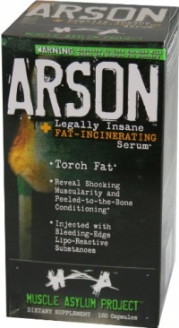 Muscle Asylum Arson, 120 rapid Release Capsules Muscle Asylum Arson, 120 rapid Release Capsules