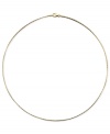 A versatile and beautiful chain necklace in 14k gold. Approximate length: 17-3/4 inches.