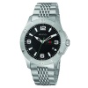 Gucci Men's YA126218 G-Timeless Black Dial Stainless-Steel Bracelet Watch