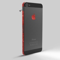 iPhone 5 Sparkling Glitter Vinyl Antenna Wrap for AT&T, Sprint, and Verizon - Sparkling Red iPhone 5 Sparkling Glitter Vinyl Antenna Wrap for AT&T, Sprint, and Verizon - Sparkling Red