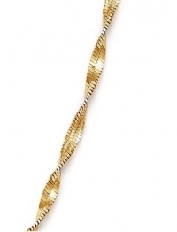 Giani Bernini 24k Gold Over Sterling Silver Necklace, Medium Twist Chain