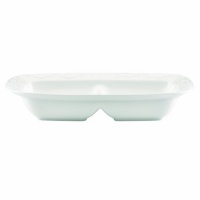 Lenox Opal Innocence Carved 13-1/2-Inch Divided Server Lenox Opal Innocence Carved 13-1/2-Inch Divided Server