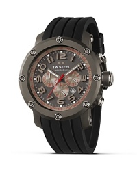 TW Steel's Grandeur Tech watch features Japanese quartz movement, three-eye functionality and a modern, sporty look. TW Steel's Grandeur Tech watch features Japanese quartz movement, three-eye functionality and a modern, sporty look.
