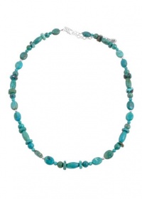 Barse Sterling Silver Single Strand Turquoise Necklace Barse Sterling Silver Single Strand Turquoise Necklace