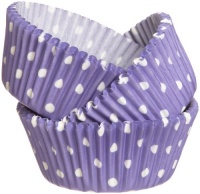 Wilton Purple Dots Baking Cups, 75 Count Wilton Purple Dots Baking Cups, 75 Count