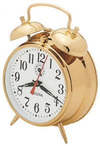 Bulova B8124 Bellman Clock, Brass Finish Bulova B8124 Bellman Clock, Brass Finish