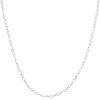 Rhodiumplated Sterling Silver 1.5-mm Open Link Chain (18 Inch)