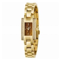 Michael Kors Gold-tone Stone Bracelet Tiger's Eye Women's Watch #MK3100 Michael Kors Gold-tone Stone Bracelet Tiger's Eye Women's Watch #MK3100