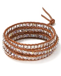 Ready made for the April babe: Chan Luu puts a personal spin on its signature leather and precious stone wrap bracelets with its birthstone collection. Ready made for the April babe: Chan Luu puts a personal spin on its signature leather and precious stone wrap bracelets with its birthstone collection.
