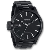 Nixon Chronicle SS Watch - Men's All Matte Black, One Size Nixon Chronicle SS Watch - Men's All Matte Black, One Size