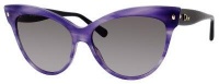 Dior G52 Striped Violet Mohotani Cats Eyes Sunglasses Lens Category 2 Dior G52 Striped Violet Mohotani Cats Eyes Sunglasses Lens Category 2