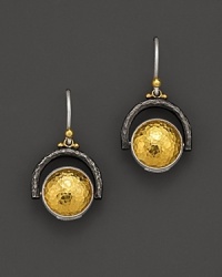 One side is 24K. yellow gold; the other is black silver. Flip to express your style and mood. By Gurhan. One side is 24K. yellow gold; the other is black silver. Flip to express your style and mood. By Gurhan.