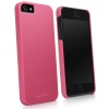 BoxWave Minimus Case / Cover - Ultra Low Profile, Slim Fit Premium Quality Snap Shell Cover for Apple iPhone 5 - Cosmo Pink