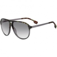 Hugo Boss Orange 0049/S Men's Aviator Full Rim Sports Sunglasses - Havana Gray/Gray Gradient / Size 59/13-140 Hugo Boss Orange 0049/S Men's Aviator Full Rim Sports Sunglasses - Havana Gray/Gray Gradient / Size 59/13-140