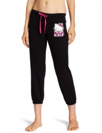 Hello Kitty Juniors Hk Loves Me Placement Print Solid Sleep Pant Hello Kitty Juniors Hk Loves Me Placement Print Solid Sleep Pant