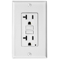 Leviton N7899-W 20-Amp 125-Volt SmartLock Pro Slim Non-Tamper-Resistant Duplex GFCI Receptacle, White Leviton N7899-W 20-Amp 125-Volt SmartLock Pro Slim Non-Tamper-Resistant Duplex GFCI Receptacle, White