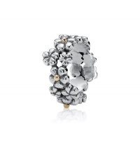 925 Sterling Silver Pandora Match Flower Ring Size 9 925 Sterling Silver Pandora Match Flower Ring Size 9