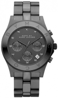 Marc by Marc Women's MBM3103 Black Stainless-Steel Quartz Watch with Black Dial Marc by Marc Women's MBM3103 Black Stainless-Steel Quartz Watch with Black Dial