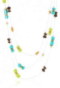 Kenneth Cole New York Urban Citrus Multi-Colored Bead Illusion Necklace, 19 Kenneth Cole New York Urban Citrus Multi-Colored Bead Illusion Necklace, 19