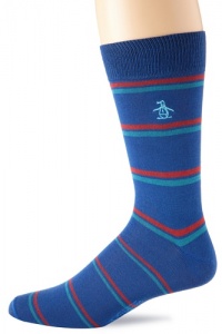 Original Penguin Men's Double Stripe Anklet Length Sock Original Penguin Men's Double Stripe Anklet Length Sock