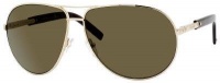 Yves Saint Laurent 6293 Light Gold / Dark Tortoise Frame/Green Lens Metal Sunglasses Yves Saint Laurent 6293 Light Gold / Dark Tortoise Frame/Green Lens Metal Sunglasses