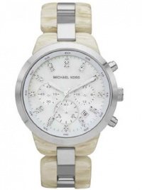 Michael Kors Showstopper Chronograph Horn Ladies Watch MK5610 Michael Kors Showstopper Chronograph Horn Ladies Watch MK5610