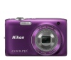 Nikon COOLPIX S3100 14 MP Digital Camera with 5x NIKKOR Wide-Angle Optical Zoom Lens and 2.7-Inch LCD (Purple)