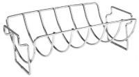Charcoal Companion CC3096 14-Inch Stainless Steel Reversible Roasting and Rib Rack Charcoal Companion CC3096 14-Inch Stainless Steel Reversible Roasting and Rib Rack